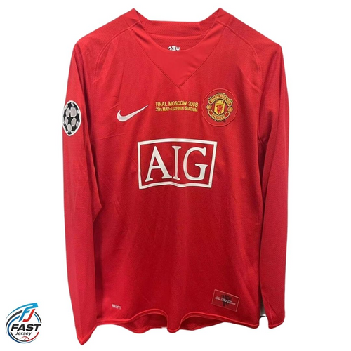 MANCHESTER UNITED RONALDO 2008 - Manga Larga